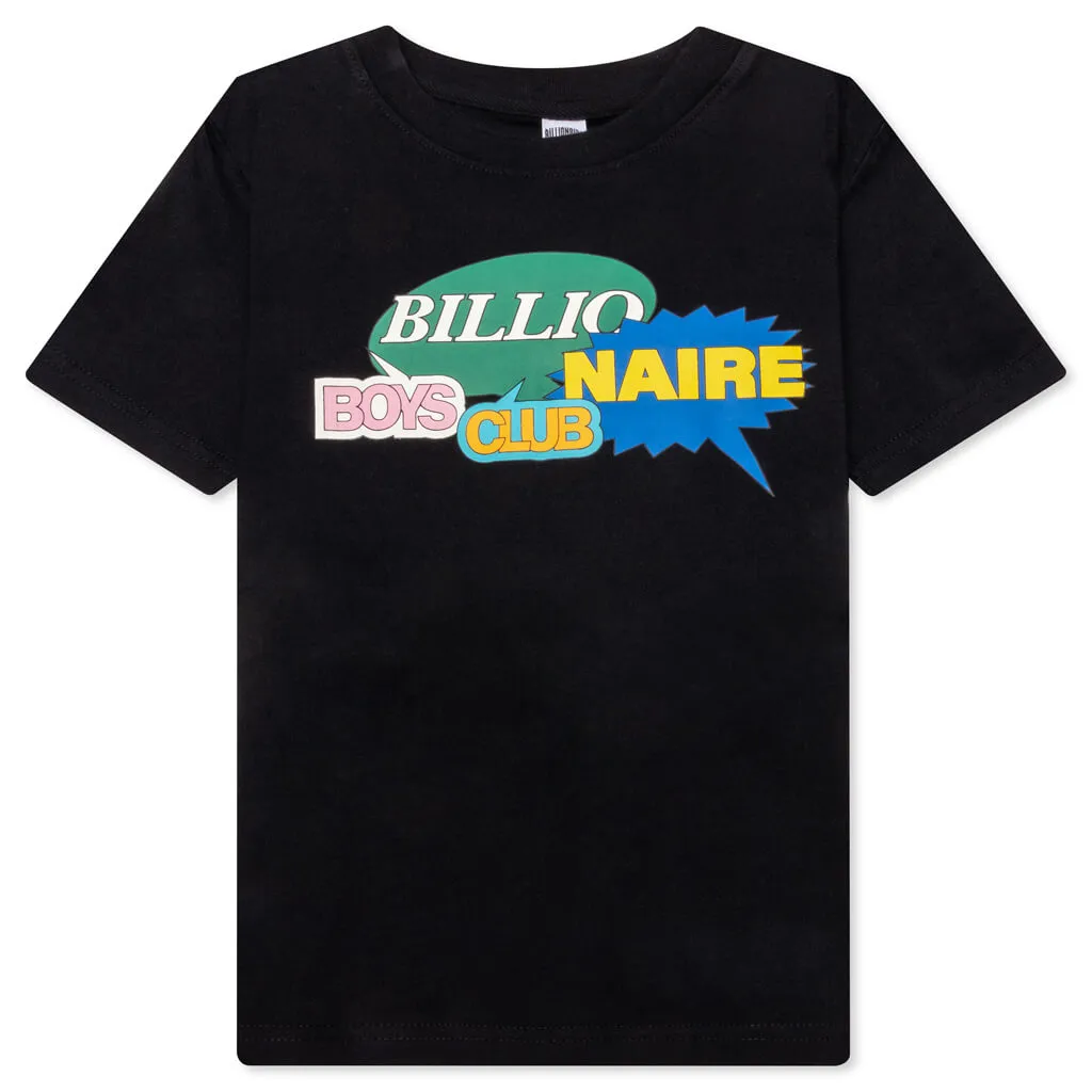 Black Kids Bubble Tee