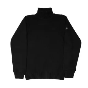 Cotton Black Kids Turtleneck