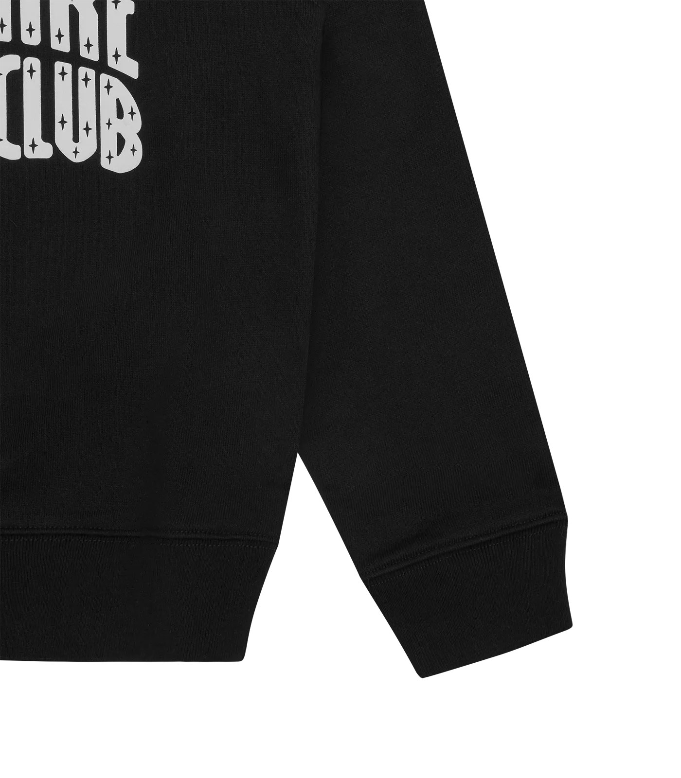 Black Crewneck with Arch Logo for Kids