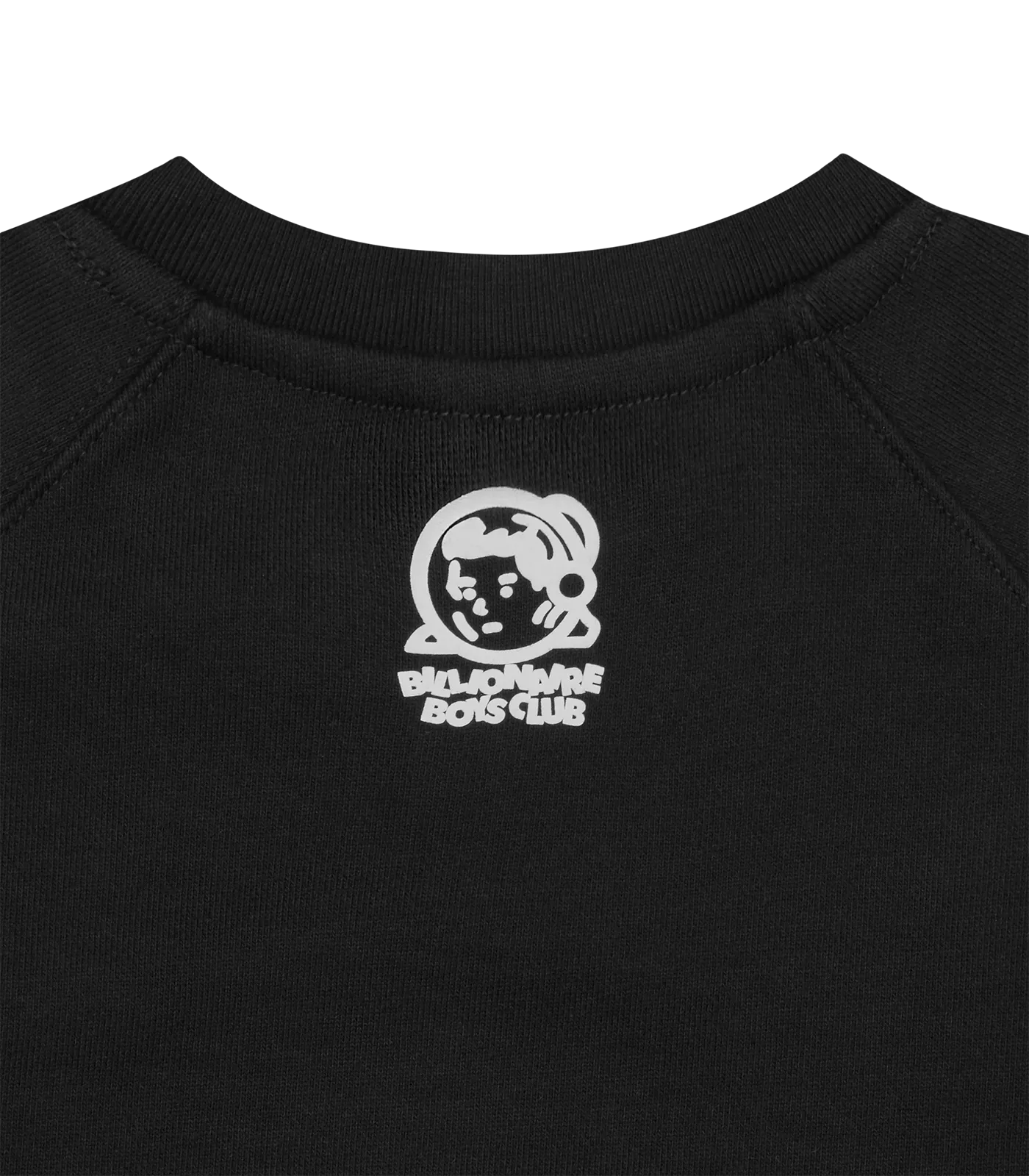 Black Crewneck with Arch Logo for Kids