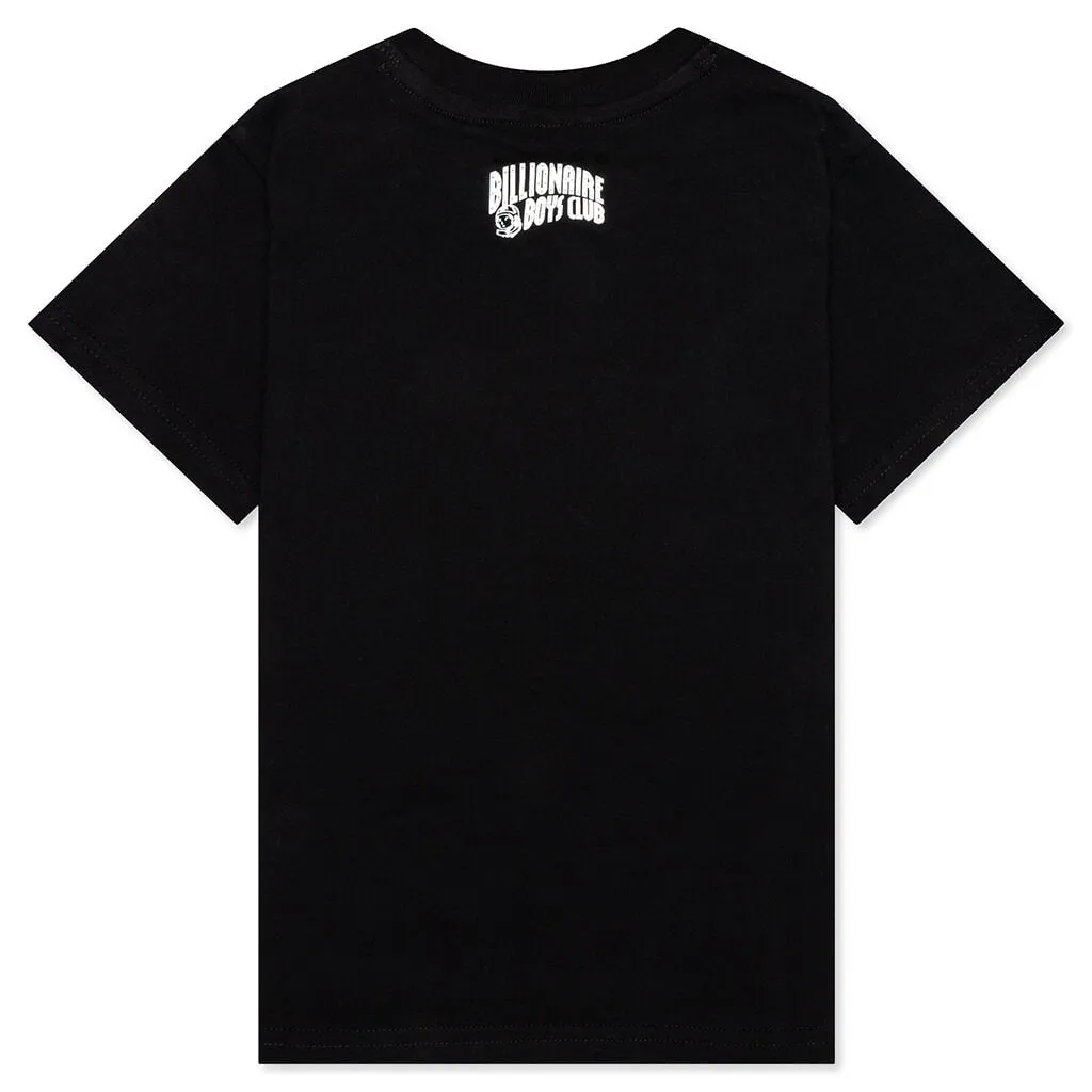 Black Kids Helmet Tee