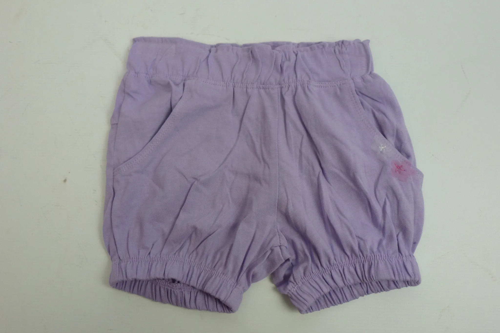 Girl's Lilac Top and Shorts Set