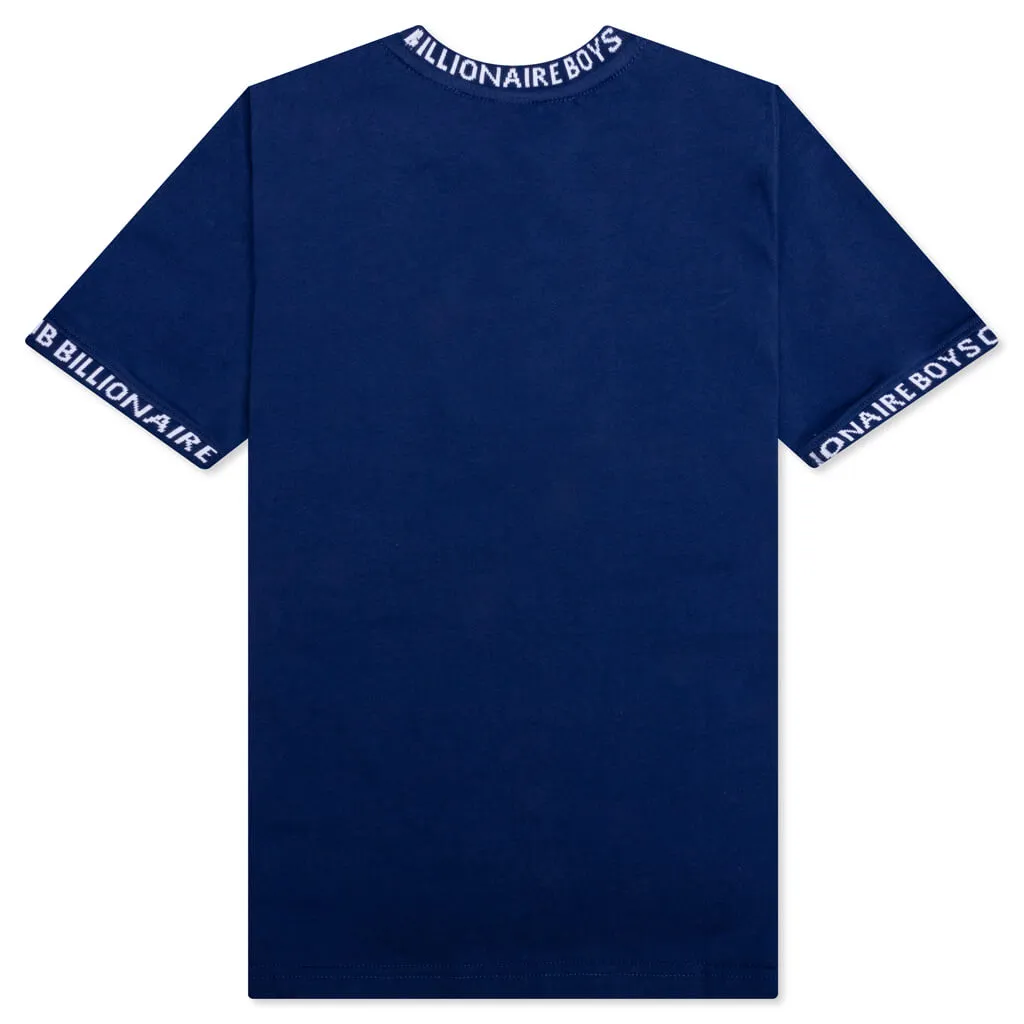 Children's Blue Short Sleeve Knit Top