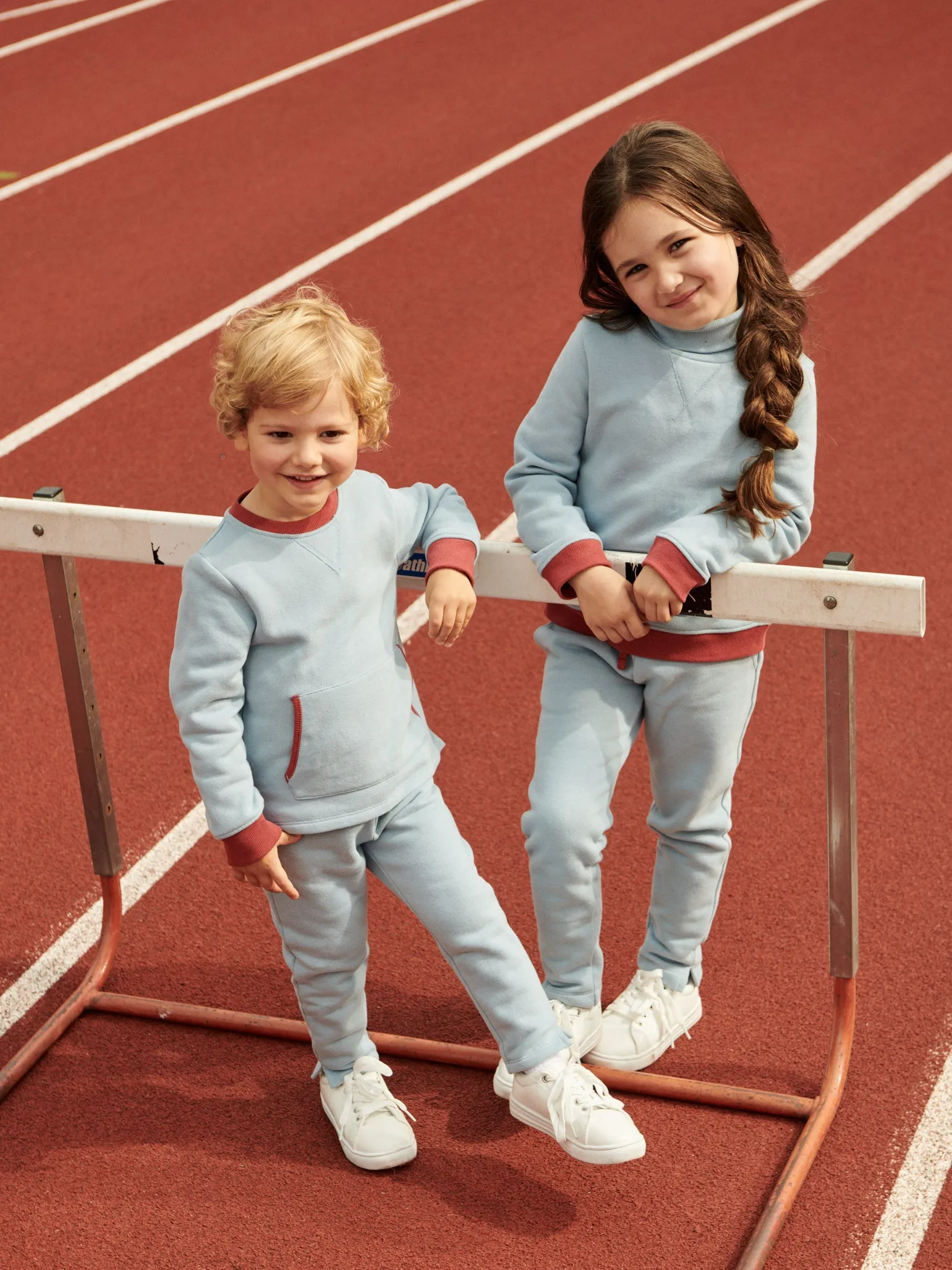 Blue Julius Kids Jogging Bottoms