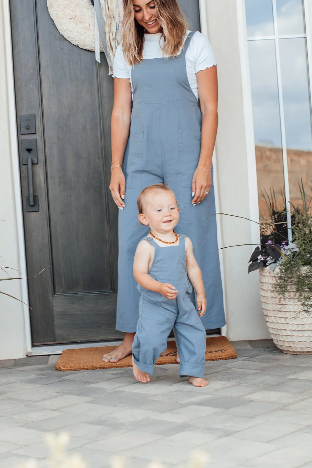 Blue Cody Jumpsuit for Kids