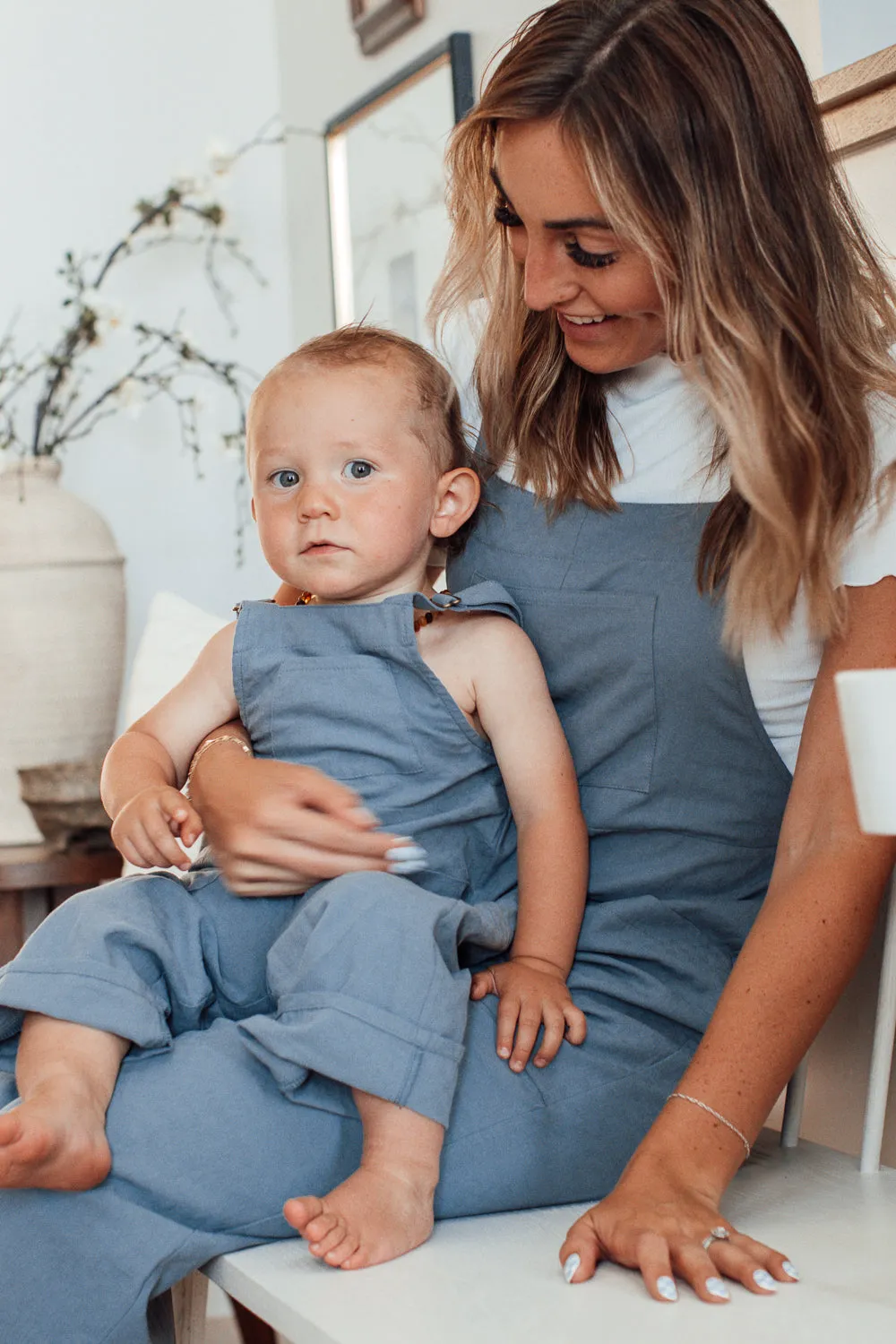 Blue Cody Jumpsuit for Kids