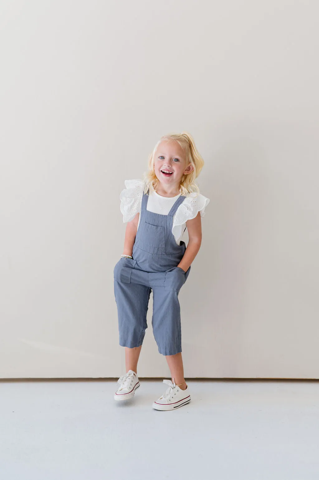 Blue Cody Jumpsuit for Kids