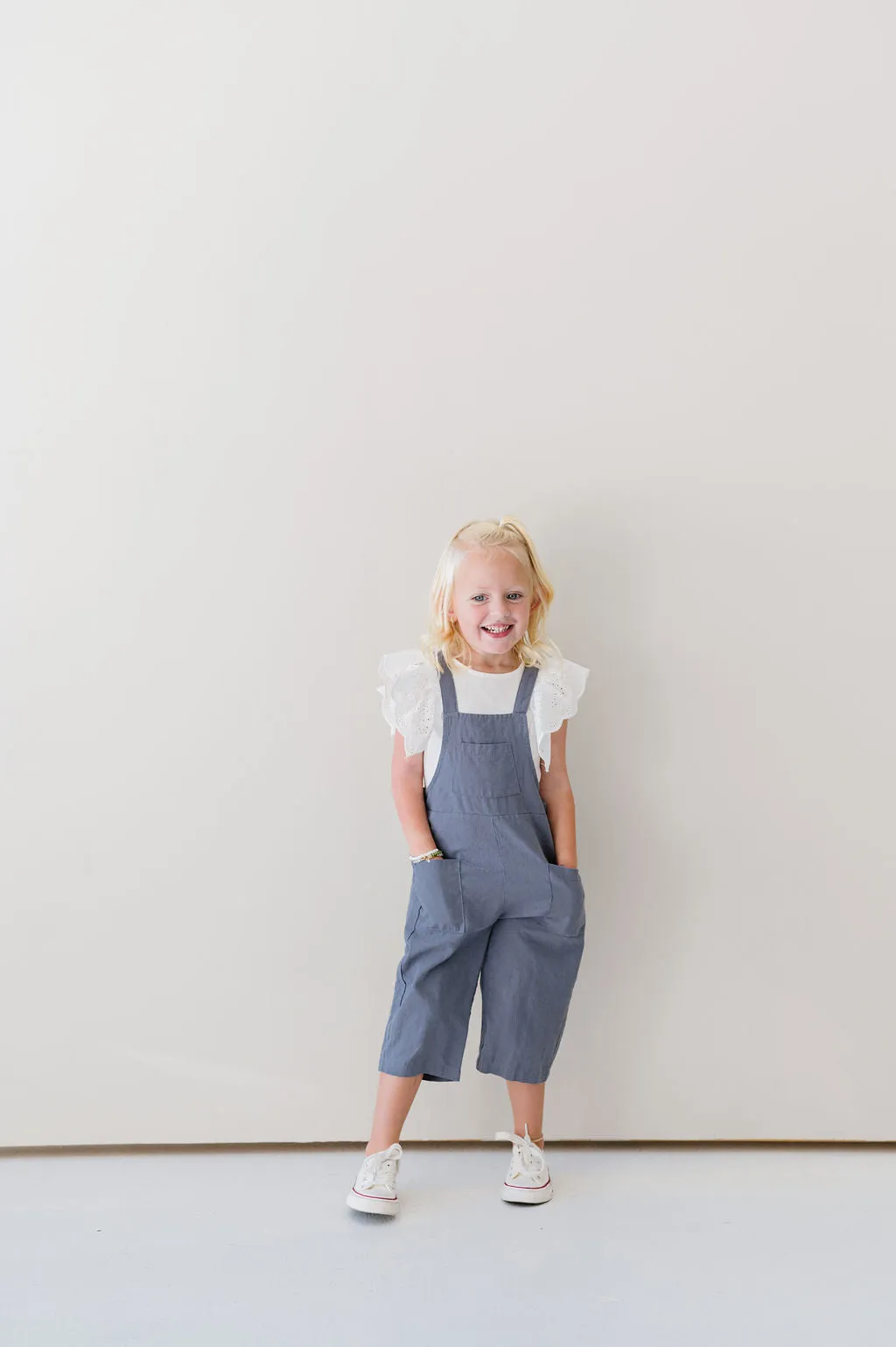 Blue Cody Jumpsuit for Kids