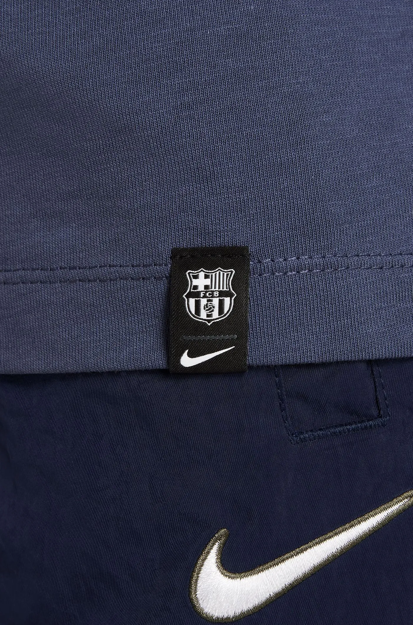 Junior Blue Nike Bara T-Shirt