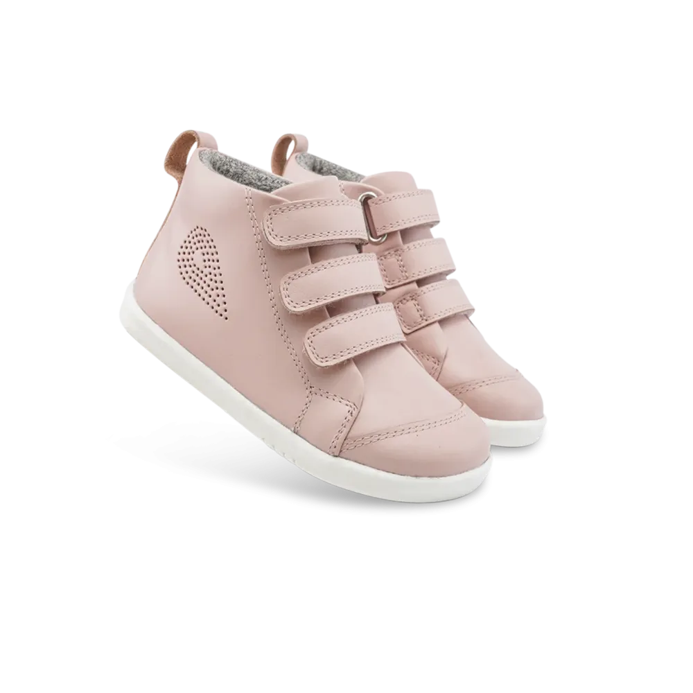 Seashell Hi Court Kids Shoe by Bobux I-Walk