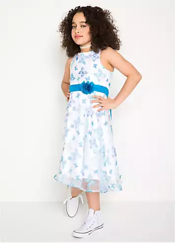 bonprix Kids Printed Skater Dress