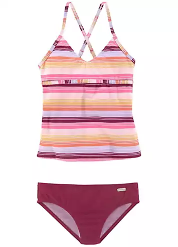 Buffalo Kids Striped Tankini | Grattan