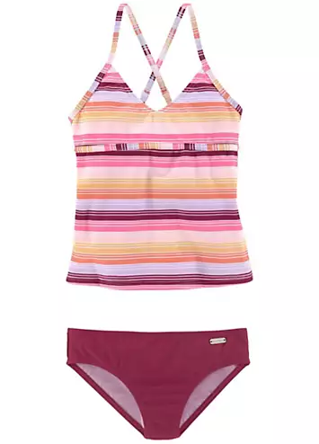 Buffalo Kids Striped Tankini | Grattan