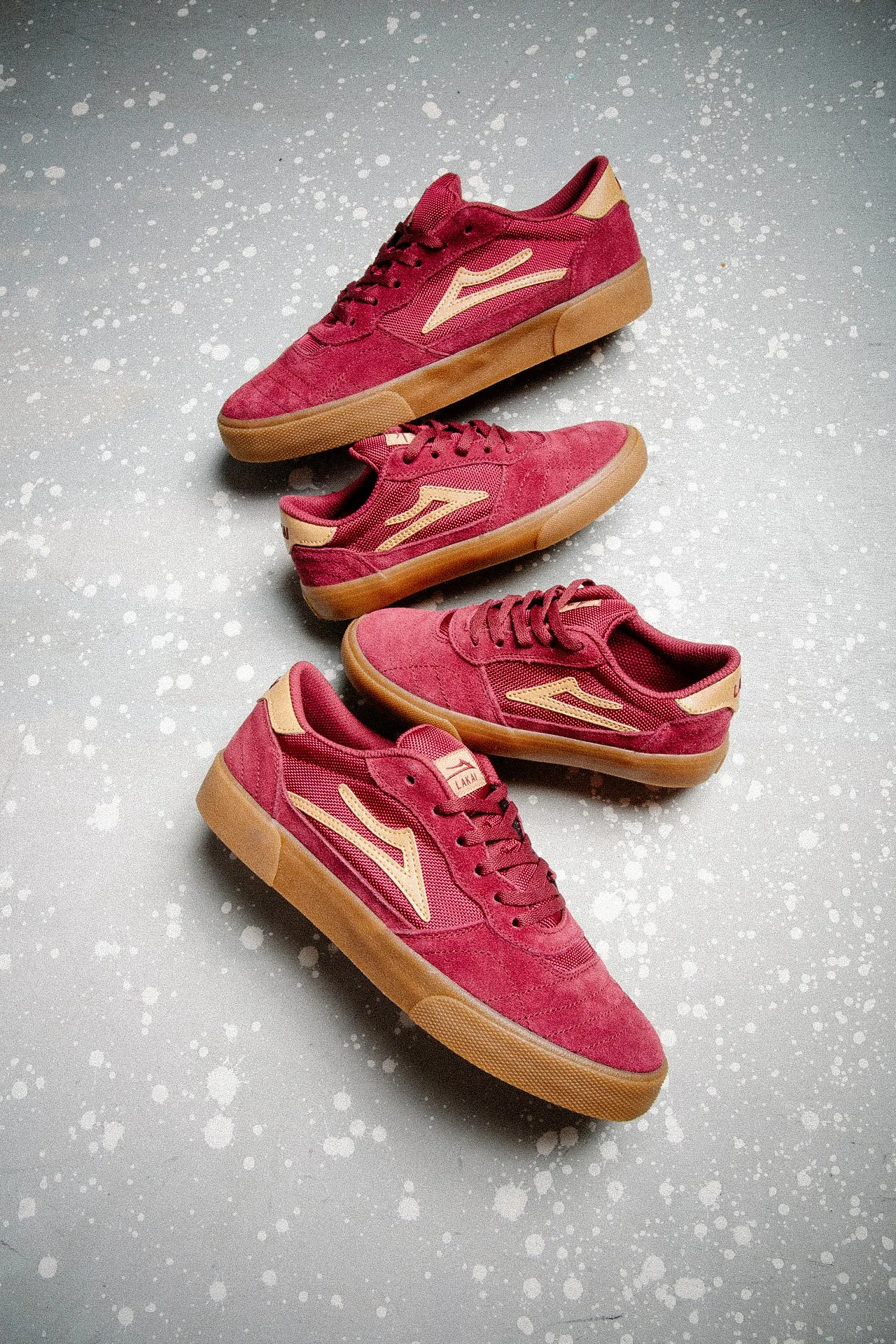 Cambridge Kids - Burgundy Suede