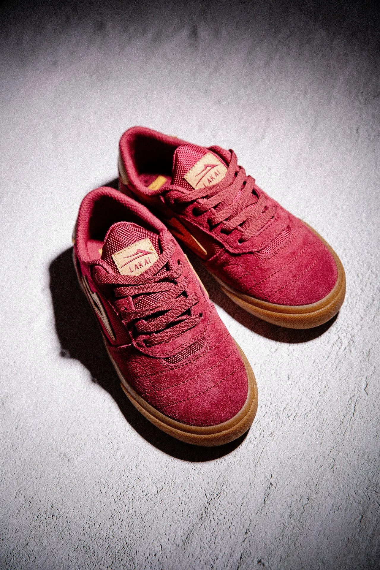 Cambridge Kids - Burgundy Suede