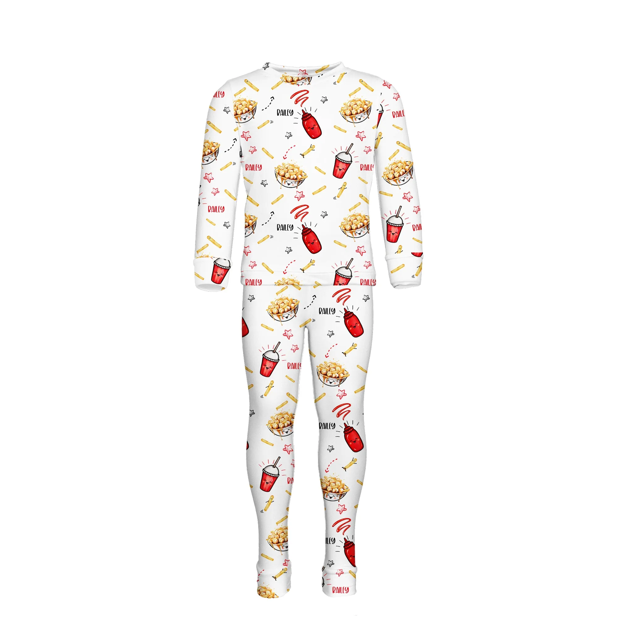 Canadian Poutine - Personalized Pyjamas - Kids