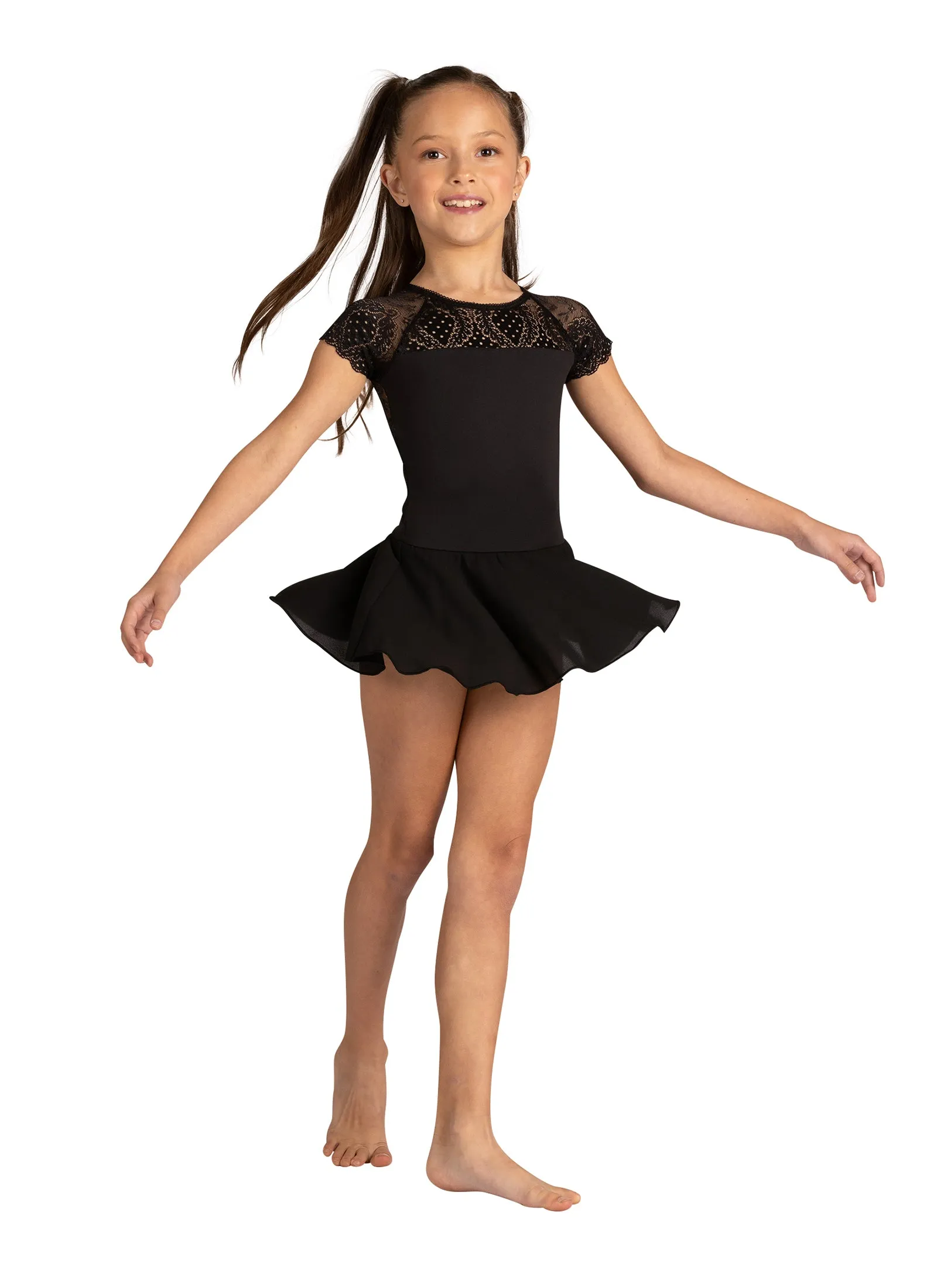 Girls Audrienne Cap Sleeve Dress