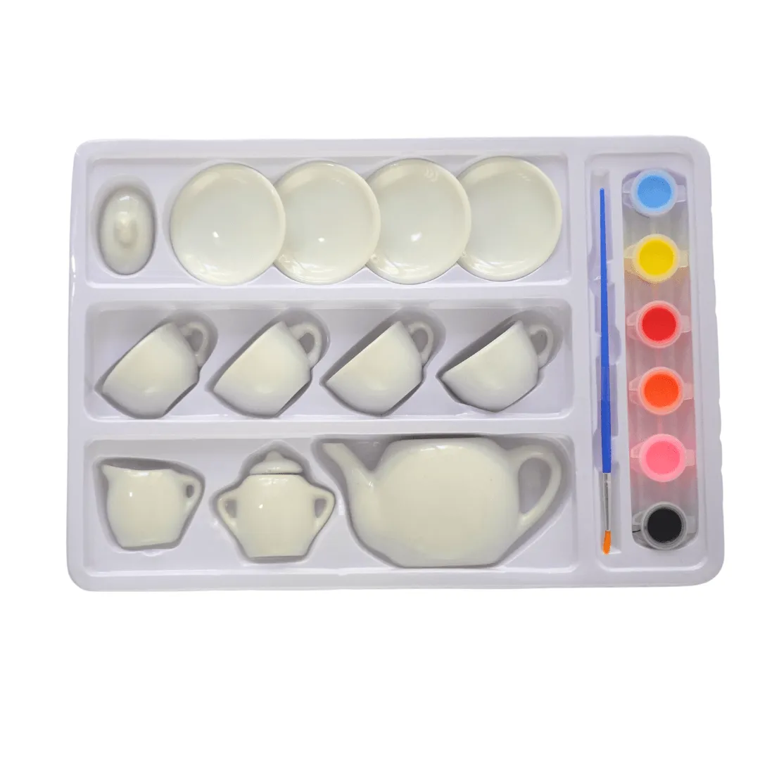 Playing Cooking Set for Kids - Ceramic Kitchen