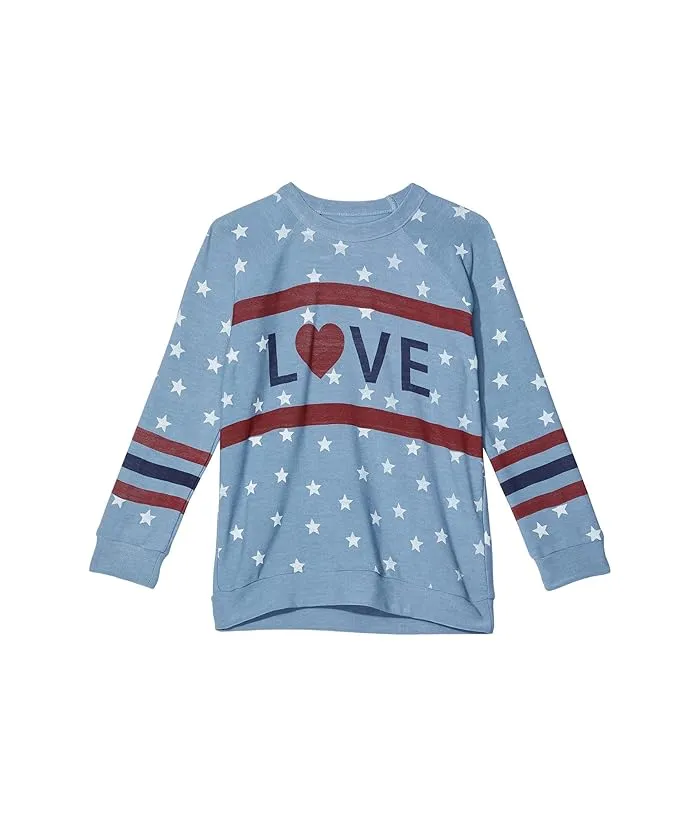 Chaser Kids Love Stripe Pullover