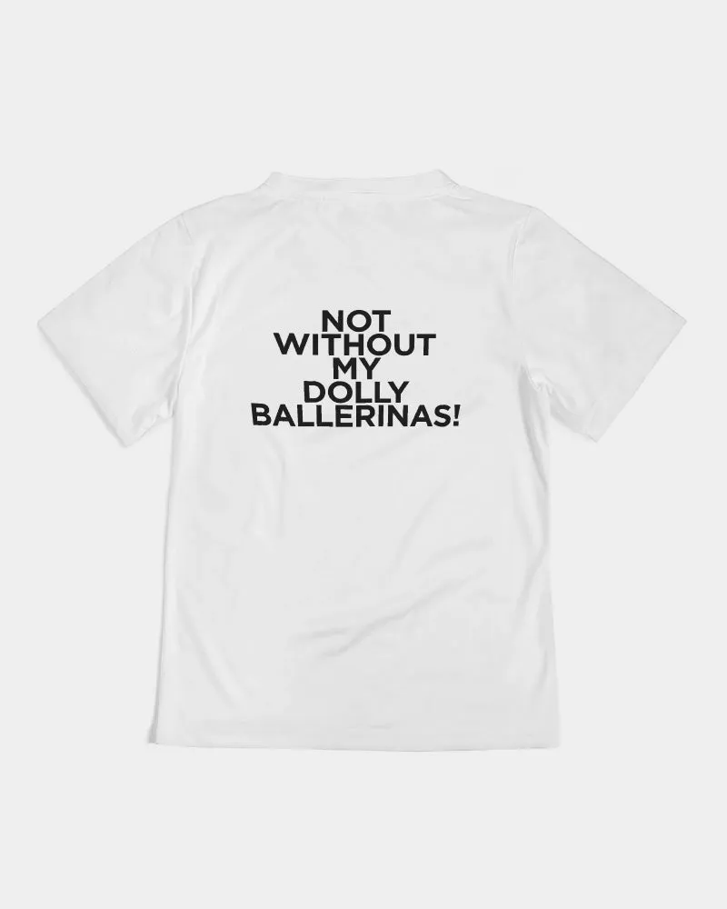 dolly black ballerinas kids tee