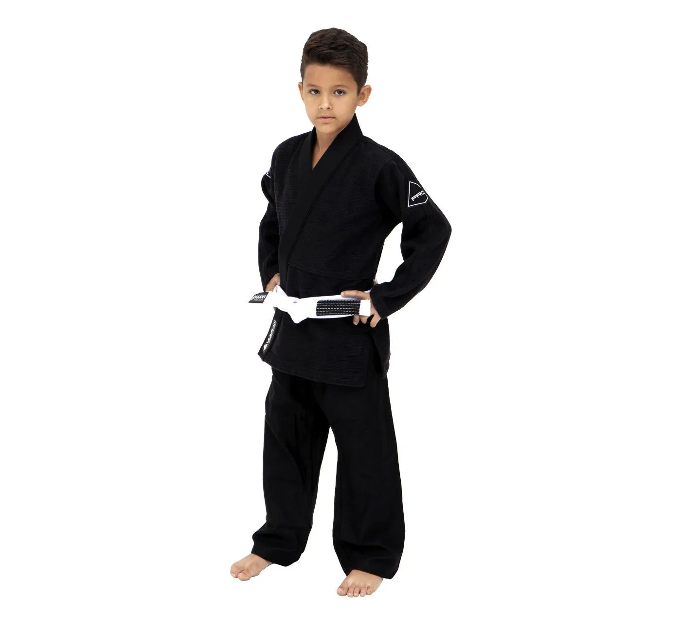 Youth Black Jiu-Jitsu Gi by PRO EVOLUTION KIDS