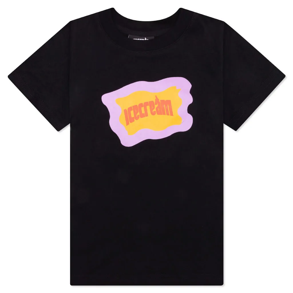 Black Short Sleeve Tee for Kids