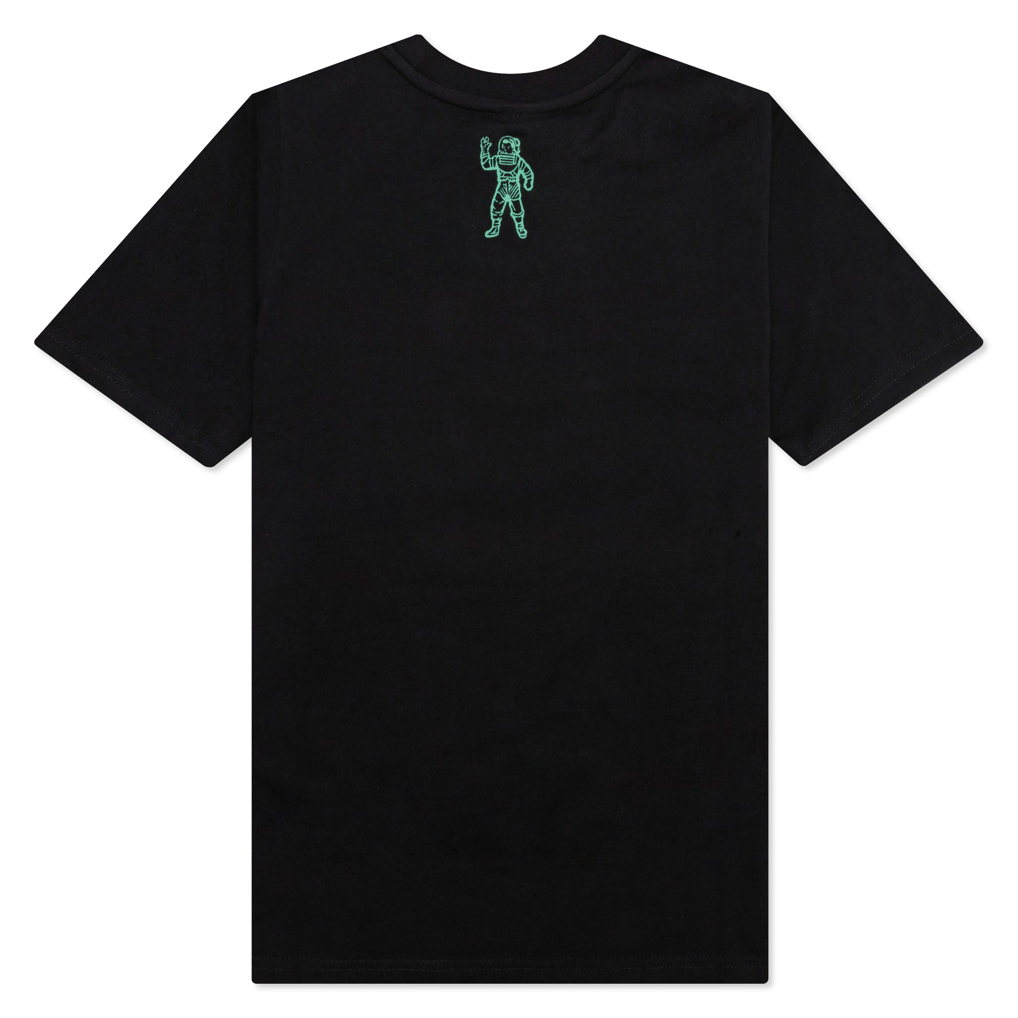 Black Short Sleeve Captain Tee for Kids