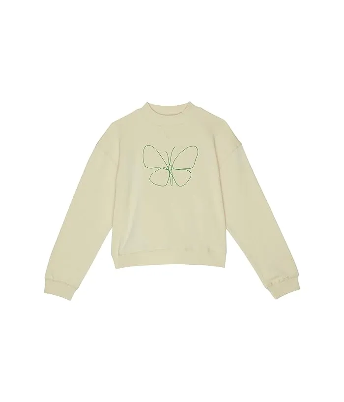 Children's Butterfly Print Pullover