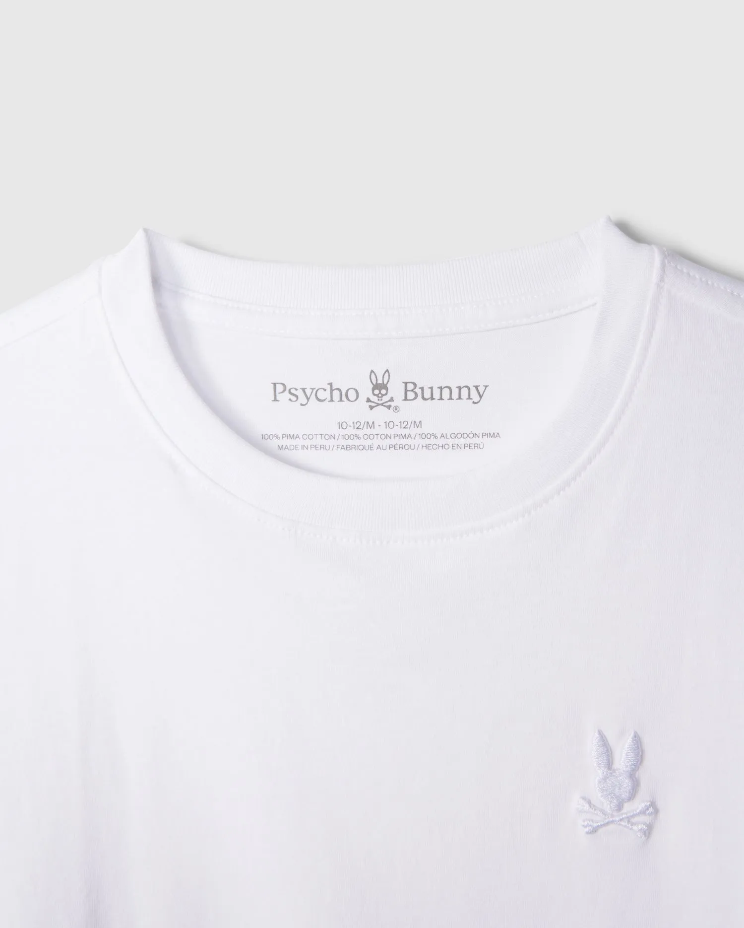 Kids Embroidered Classic Tee