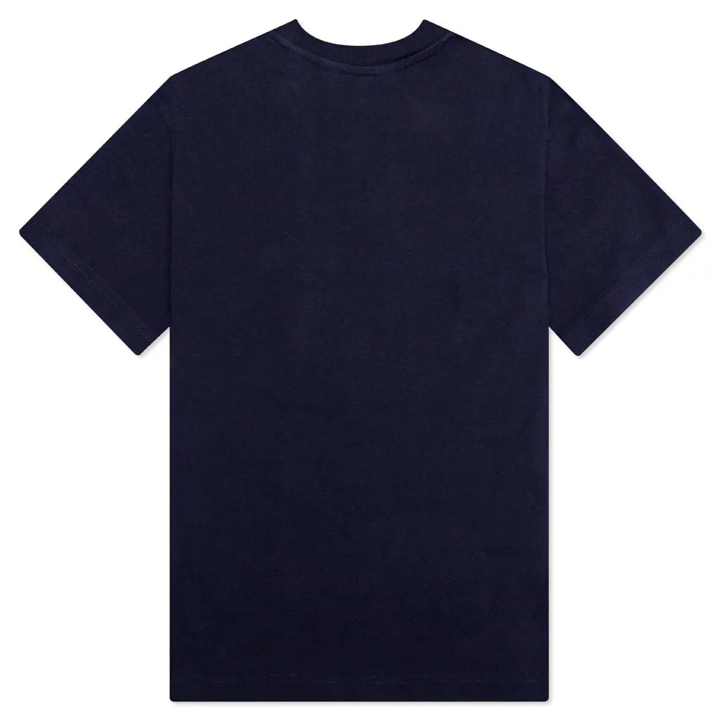 Navy Blue Kids Shark Tee