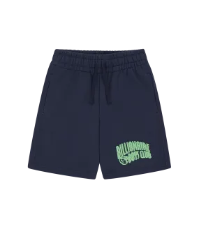 Navy Kid's Arch Logo Shorts