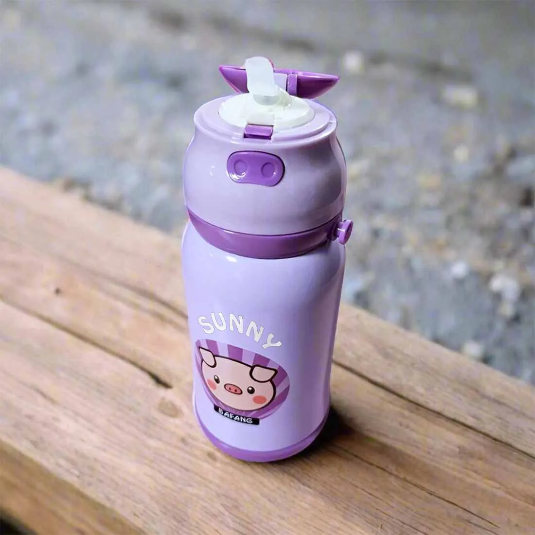 Childrens Personalised Drink Bottles with Name Sipper Bottle for Kids