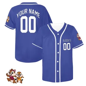 Chip And Dale Buddies Customizable Jersey (Adults And Kids Sizes)