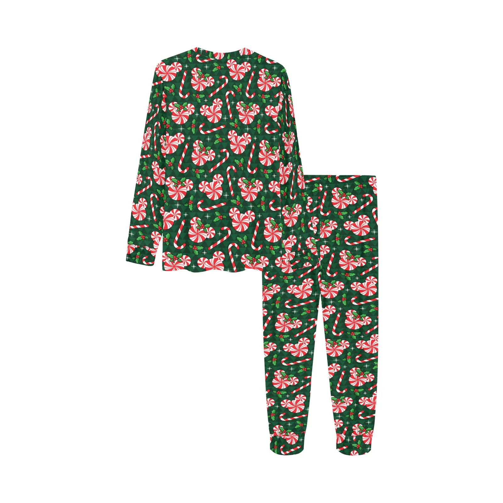 Christmas Peppermint Kids' Long Sleeve Pajama Set