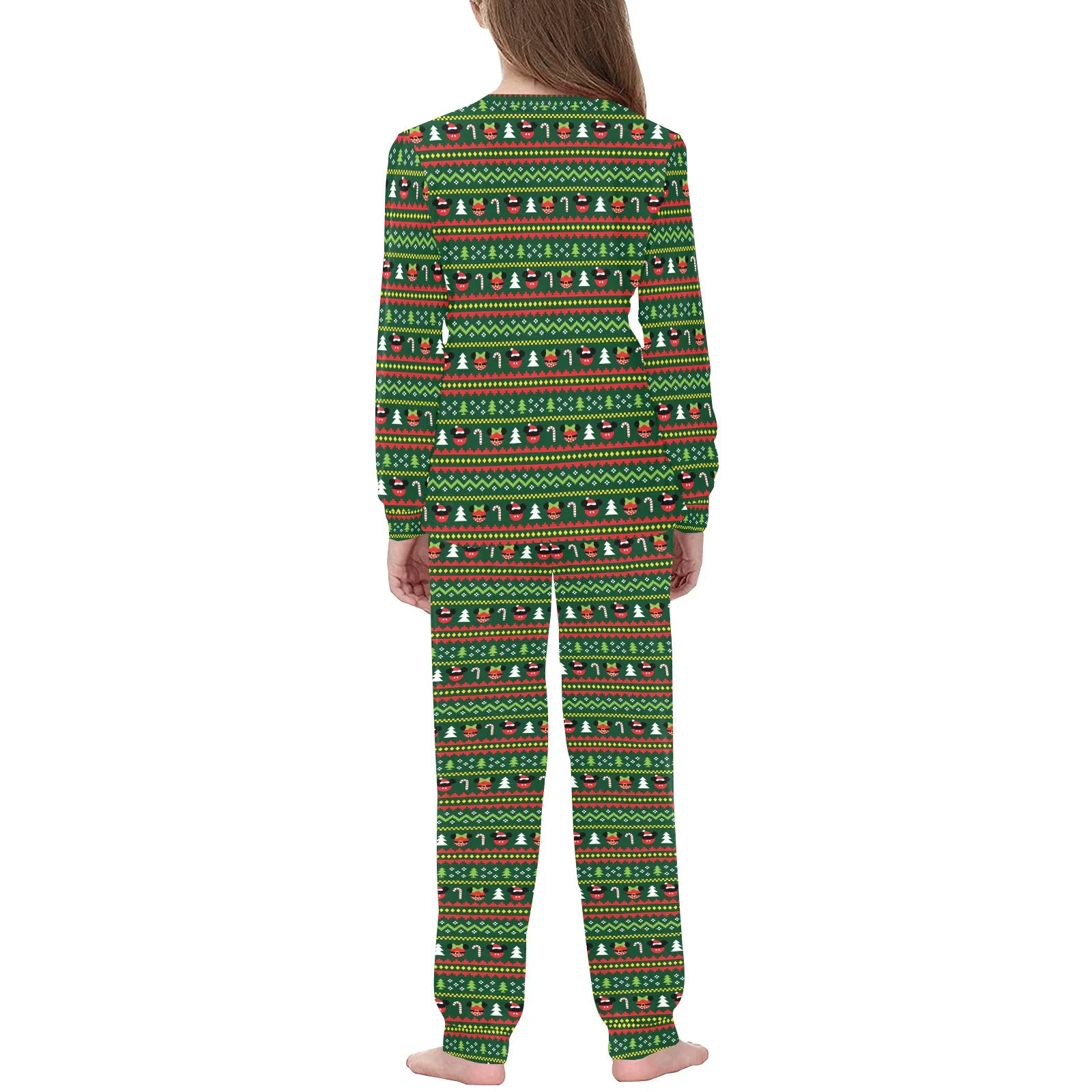 Christmas Sweater Kids' Long Sleeve Pajama Set