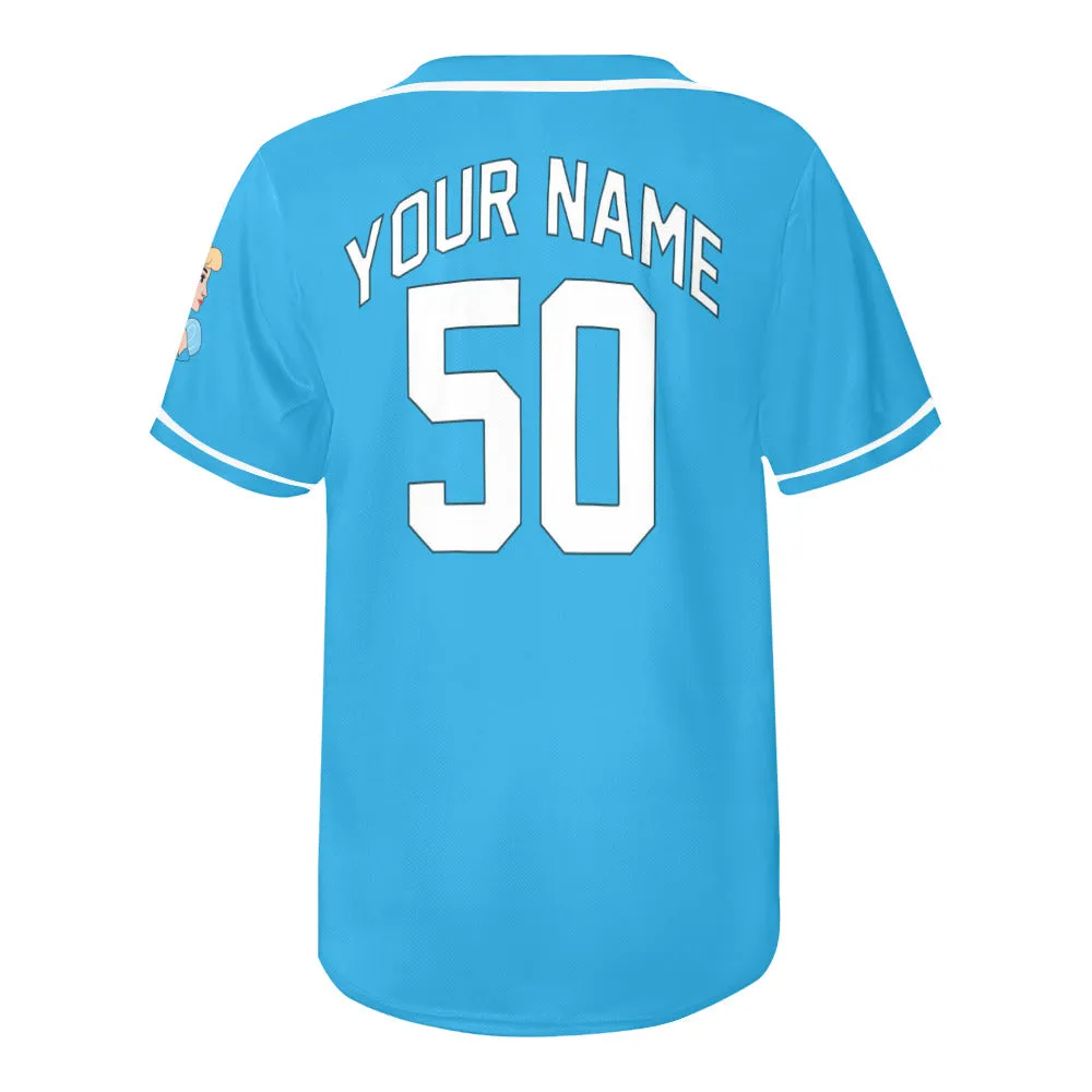 Cinderella Customizable Jersey (Adults And Kids Sizes)