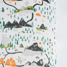 National Parks Clementine Kids Crib Sheet