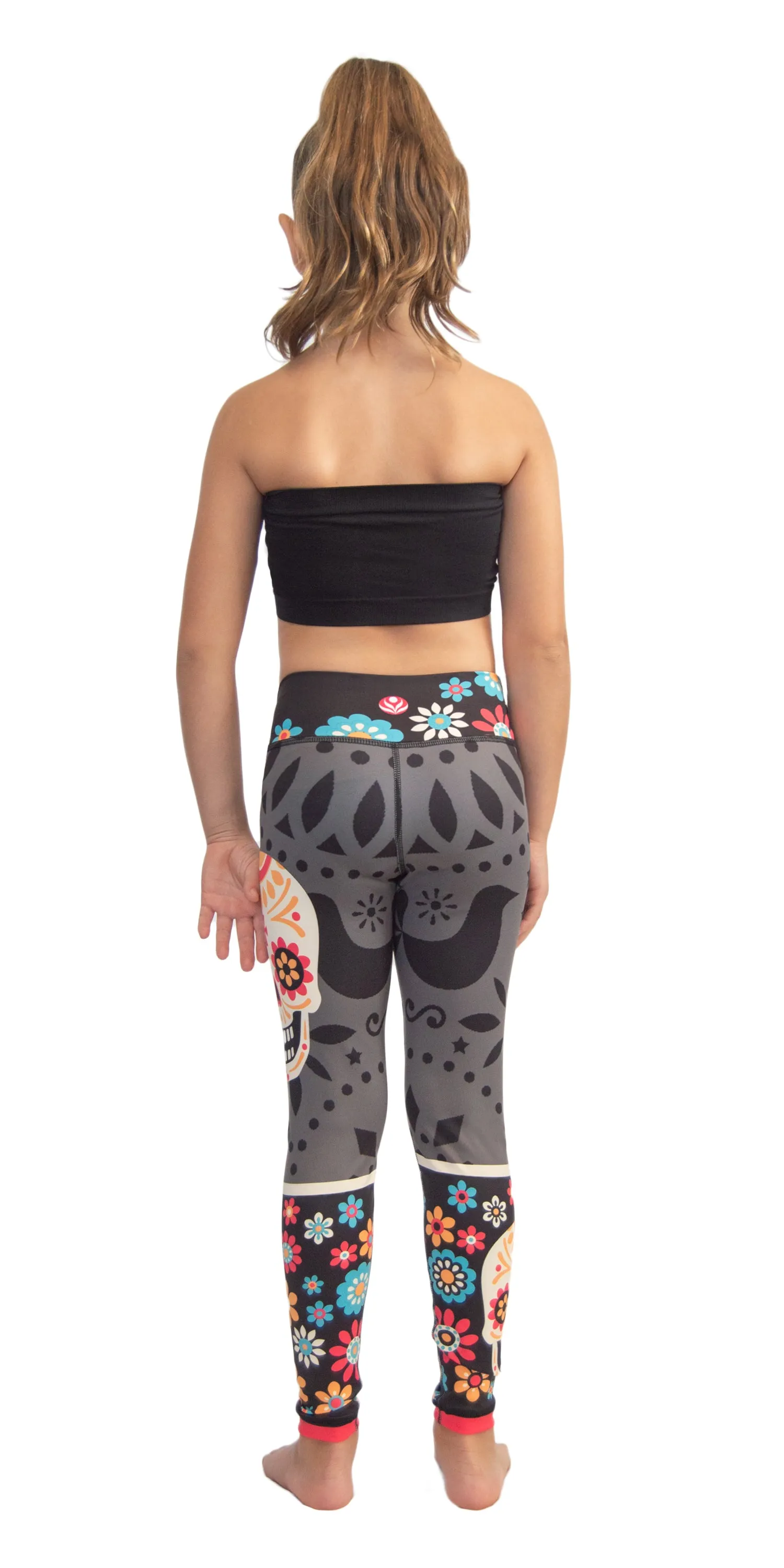 Coco Sugar Skulls - Kids Legging