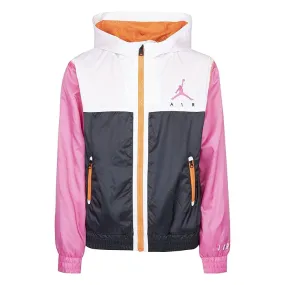 Color-Block Windbreaker Jacket for Kids