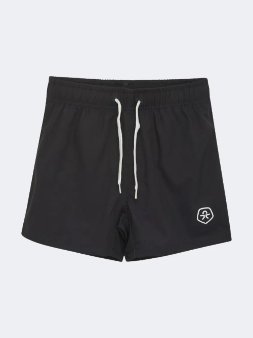 Color Kids Cool Boys Beach Swim Short Black