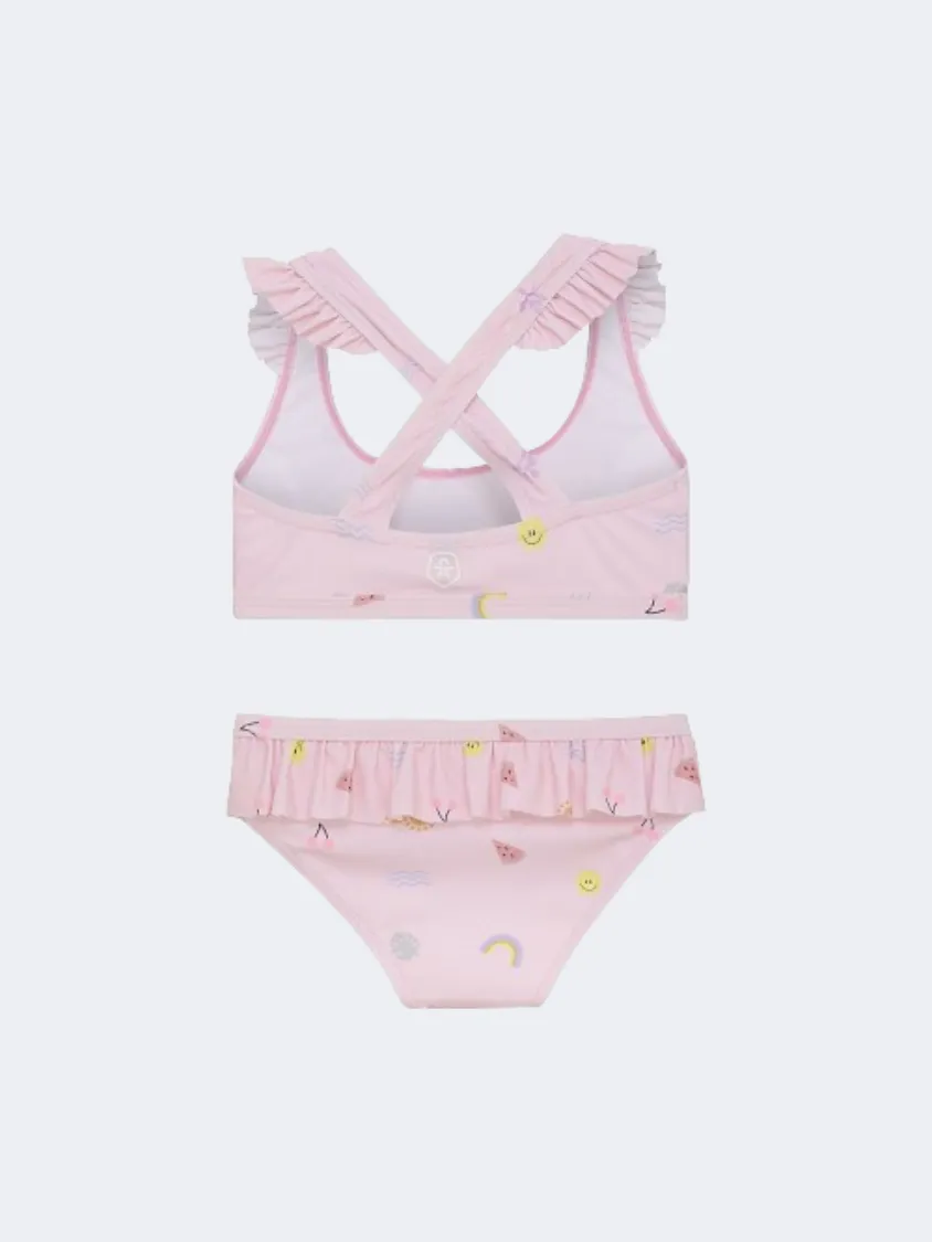 Color Kids Girls Beach Bikini Set Cherry Blossom