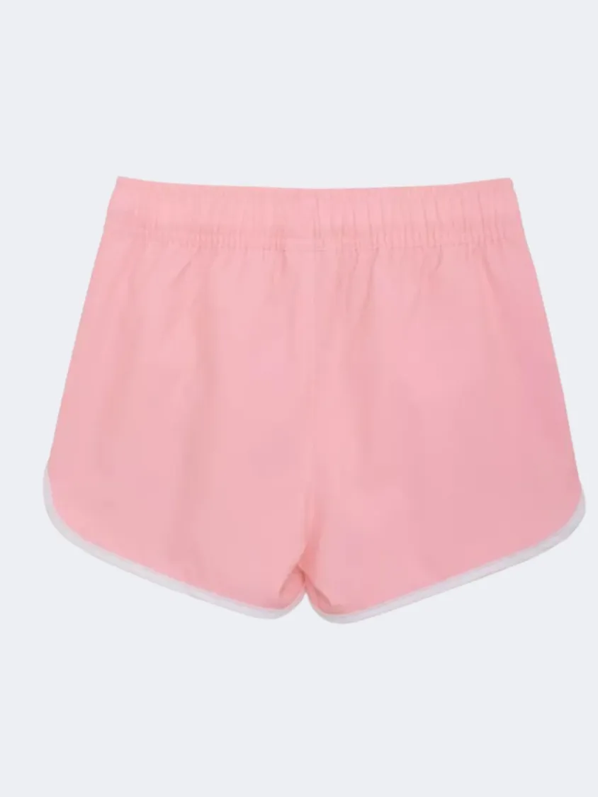 Color Kids Sporty Girls Beach Swim Short Salmon Rose