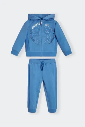 Blue Kids Tracksuit Set