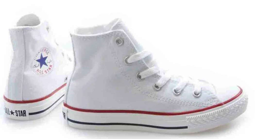 Converse Chuck Taylor All Star Kids Hi Top Optic White