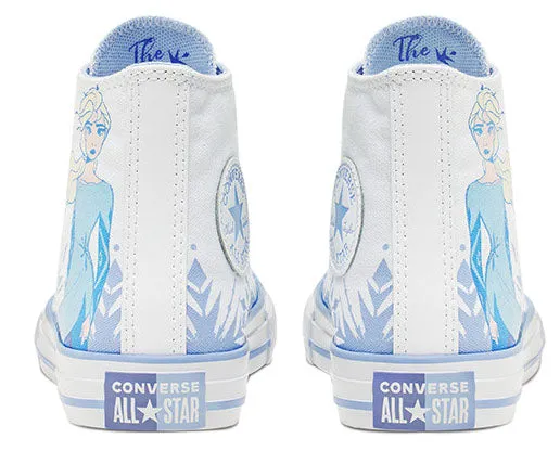 Converse Kids Chuck Taylor All Star Hi Top Frozen 2 Eliza White/Blue