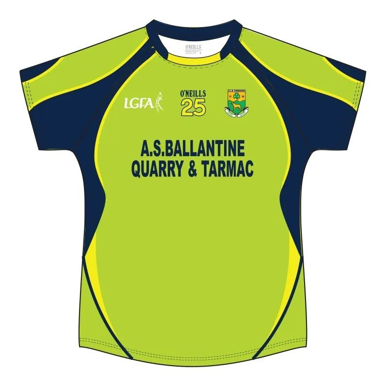 Convoy LGFA Kids' Jersey (Lime) 