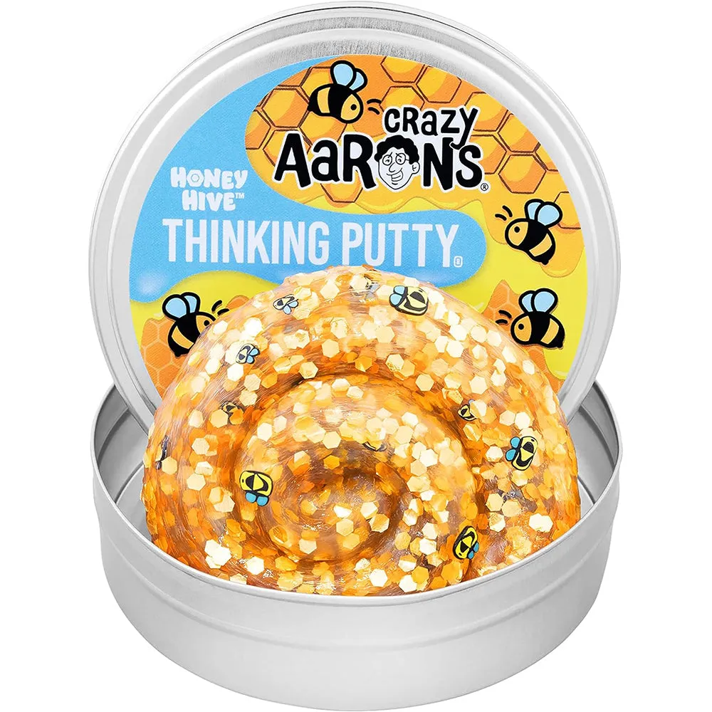 Crazy Aaron's Honey Hive Thinking Putty 3.2 oz