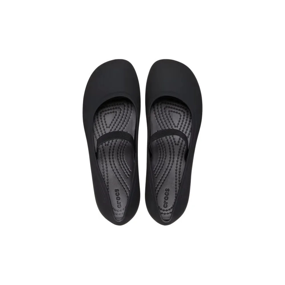 CROCS BROOKLYN FLAT BLACK - KIDS