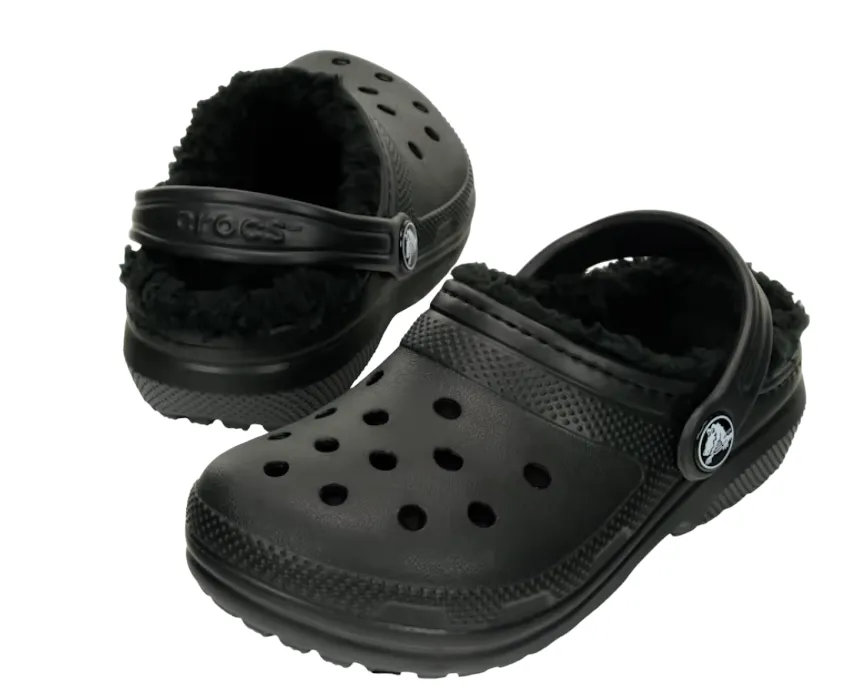 Crocs Kids Classic Lined Clogs