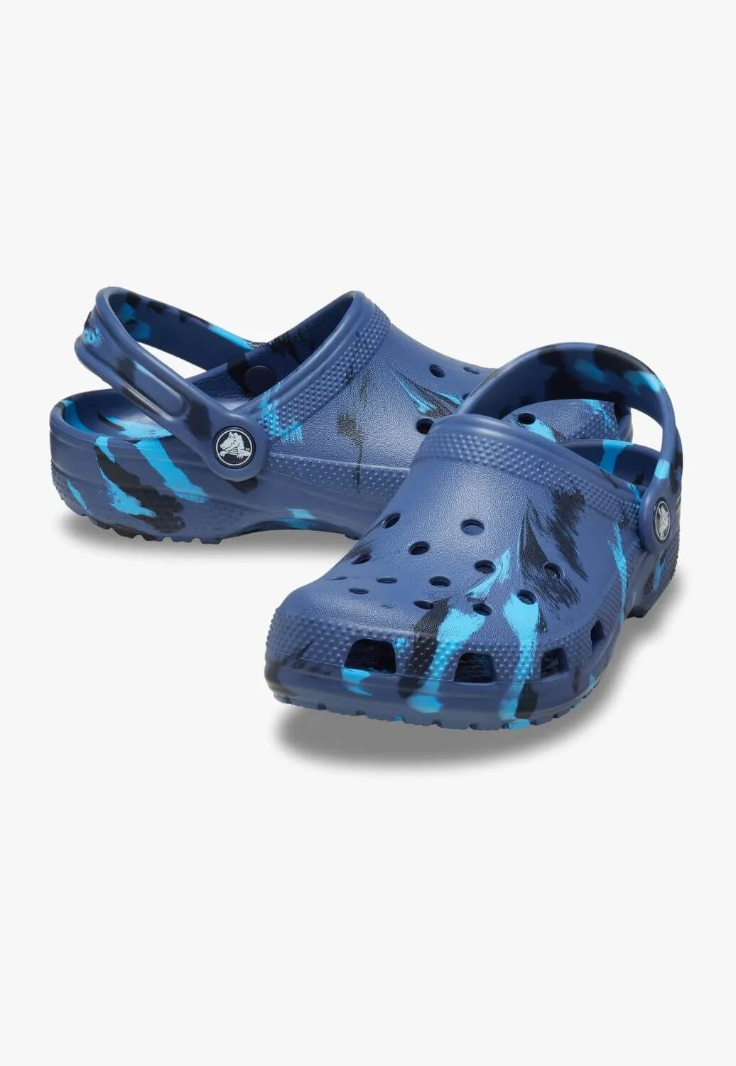 Crocs Kids Classic Marbled Clog